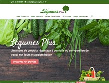 Tablet Screenshot of legumesplus.fr